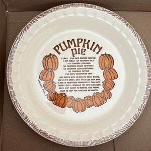 Pumpkin Pie Recipe Pie Dish